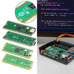 لوحة تطوير Raspberry Pi Pico W الأصلية مع WiFi لاسلكي، Pico أو Pico H مع رأس دبوس، تدعم MciroPython/C++