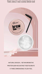 Eyebrow Styling Gel 3D Feathery Wild Brow Wax Waterproof Long Lasting Easy To Wear Shaping Eyebrows Makeup Sculpt Soap Cosmetics