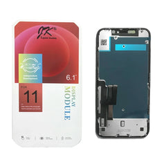 شاشة JK Incell لهاتف iPhone 11 12 13 Pro Max 14 Plus 15 Pro مع مجموعة محول رقمي ثلاثي الأبعاد لشاشة XR X Xs max البديلة