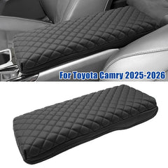 Car Armrest Mat Center Console Arm Rest Protection Cushion Auto Armrests Box Cover Pad For Toyota Camry 2025-2026 LE/SE/XLE/XSE