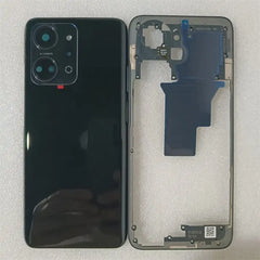 For Huawei Honor X7A RKY-LX1 Full Housing Case Middle Frame+Battery Back Cover Rear Door With Camera Lens Repair Parts