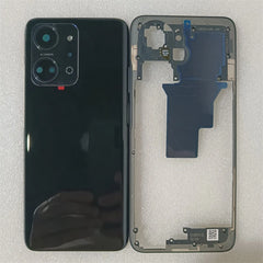 لهاتف Huawei Honor X7A RKY-LX1، غطاء كامل، إطار وسطي، غطاء خلفي للبطارية، باب خلفي مع قطع غيار عدسة الكاميرا