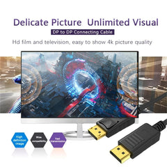 Dp To Hdmi Cable 1.8m 4k HD Adapter Cable Computer Monitor Cable Converts Large Dp To Hdmi