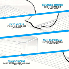 1 Piece Kitchen Storage Cans, Soda Cans, Storage Cans, Refrigerator Freezer Organizers, Can Dispensers, Kitchen Accessories
