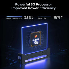 Oukitel WP35 PRO Rugged Smartphone 5G 11000mAh 36GB+512GB, 6.6" 2.4K Display Andiron 14, 64 MP, NFC Cell Phone