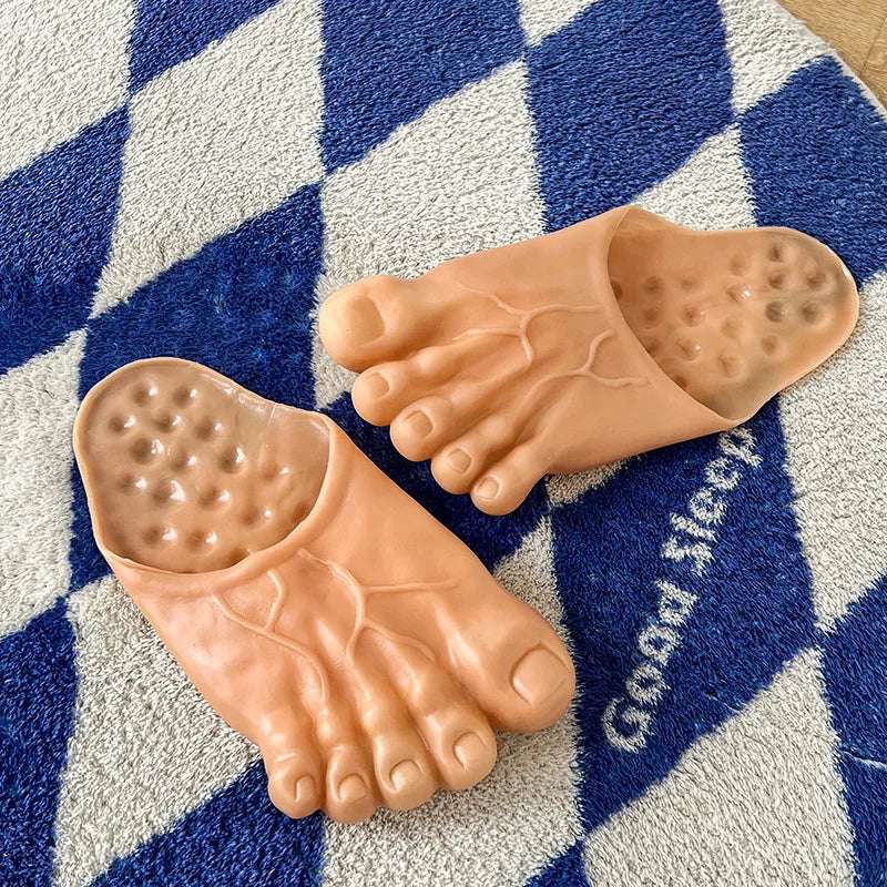 Funny Man Slippers Women Footwear Shoes Fashion Outdoor Beach Couple Slippers Role Playing Bigfoot Amazing Sandals Of The Hulk