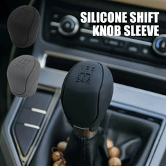 Car Manual Gear Shift Knob Cover Silicone Anti-slip Grip Covers Manual Handle Silicone Protection Auto Interior Accessories