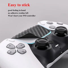 Skin Stickers for PS5 Controller Solid Color Multiple-texture Sticker for Playstation 5 Touchpad Gamepad Protector(2 pcs)