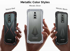 DOOGEE Blade10 Pro Energy Rugged Phone 6.56'' Screen 10.7mm Ultra-thin 6GB RAM 256GB ROM 6150mAh Battery Android 15  Smartphone