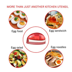 FAIS DU Color Changing Egg Timer Cooking Resin Perfect Boiled Eggs By Temperature Kitchen Helper Egg Timer Red timer tools