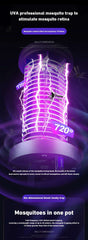 Xiaomi Mosquito Killer Repellent Lamp Rechargeable Electric Fly Trap Insect Killer Outdoor Mute Physical Mosquito Killer Lamps
