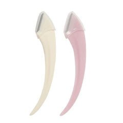Karsyngirl 1/2/3Pcs Eyebrow Trimming Knife Eyebrow Face Razor For Women Eyebrow Scissors With Comb Brow Trimmer Scraper
