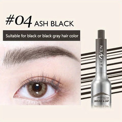 1 PC 3D Eyebrow Gel Dyeing Cream with Brush Long-lasting Air-cushion Dye Brows Tint Long-lasting Natural Makeup Eyebrow Enhancer