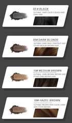 1pcs Pro Hairline Enhancer Stick Waterproof Sweat-Resistant Hair Filling Powder for Thinning Hair Hair Shadow Shading Sponge Pen