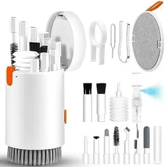 20 in 1 Cleaning Kit Computer Keyboard Cleaner Brush Earphones Cleaning Pen Screen Clean Tools Keycap Puller Multifunctional Set