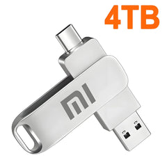 Xiaomi USB 3.2 16TB USB Flash Drive Memory Type-c 2-In-1 8TB 16TB OTG Pendrive 4TB High Speed Flash Disk 2TB For Computer Laptop