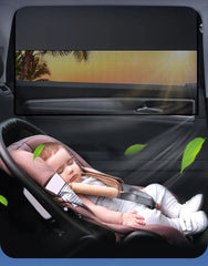 Car Window Sunshade Magnetic CarCurtain For Baby Sun Shade Front RearSide Window Parasol Auto Sun UV Protection