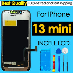 High quality AAA incell LCD For iPhone 13 mini Display Touch 13mini Screen Replacement Digitizer Assembly Repair parts Wholesale