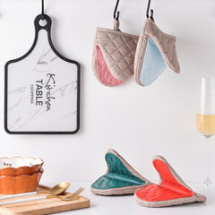 1PCS Fish Shaped Silicone Anti Scald Oven Gloves Kitchen Silicone Gloves Tray Dish Holder Oven Gloves Multi-purpose Gloves