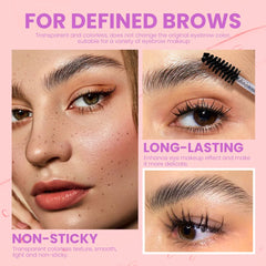 1PC 3D Eyebrow Shaping Gel, Lasting, Waterproof, Quick-Dry, Sweat-Resistant, Transparent Finish, Daily Makeup