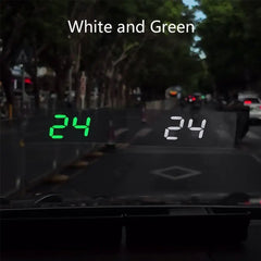 GPS Head-Up Display Auto Electronics HUD Projector Digital Display For All Car Speedometer Accessories KMH/MPH F6B6