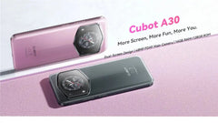 Cubot A30 4G Smartphone Android 14 16GB (6GB+10GB Extend) RAM+128GB ROM 90Hz 6.745-inch Display 5100mAh 48MP Rear Camera Face ID