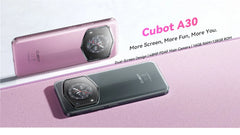 هاتف Cubot A30 4G الذكي بنظام Android 14 16 جيجابايت (6 جيجابايت + 10 جيجابايت ممتد) ذاكرة الوصول العشوائي + 128 جيجابايت ROM 90 هرتز شاشة 6.745 بوصة 5100 مللي أمبير كاميرا خلفية 48 ميجابكسل معرف الوجه