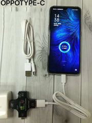 كابل OPPO الأصلي USB Type C Super Vooc سلك شحن سريع OPPO Find X5 X6 X3 Pro N2 Flip Reno10 8 7 6 Pro A77 A78 A98
