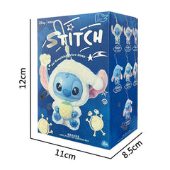 15CM New Stitch Eat Something Before Sleep Series Blind Box Plush Dolls Pendant Cute Doll Ornament Mystery Box Surprise Toy Gift