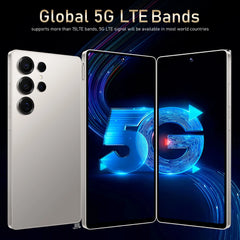 FUFFI S25 Pro Smartphone 5G Cellphones Android 12,6.8 inch Screen,12+512GB,24+48MP Mobile phone 5800mAh Google Play Store,Phone