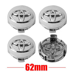 56/62mm Car Wheel Center Cover Decoration Badge Auto Hub Caps For Toyota C-hr Rav4 Yaris Hilux Avensis Prius Auris Corolla Cross