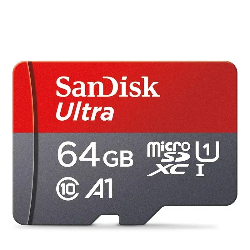 SanDisk Ultra 64GB microSDXC UHS-I A1 memory card