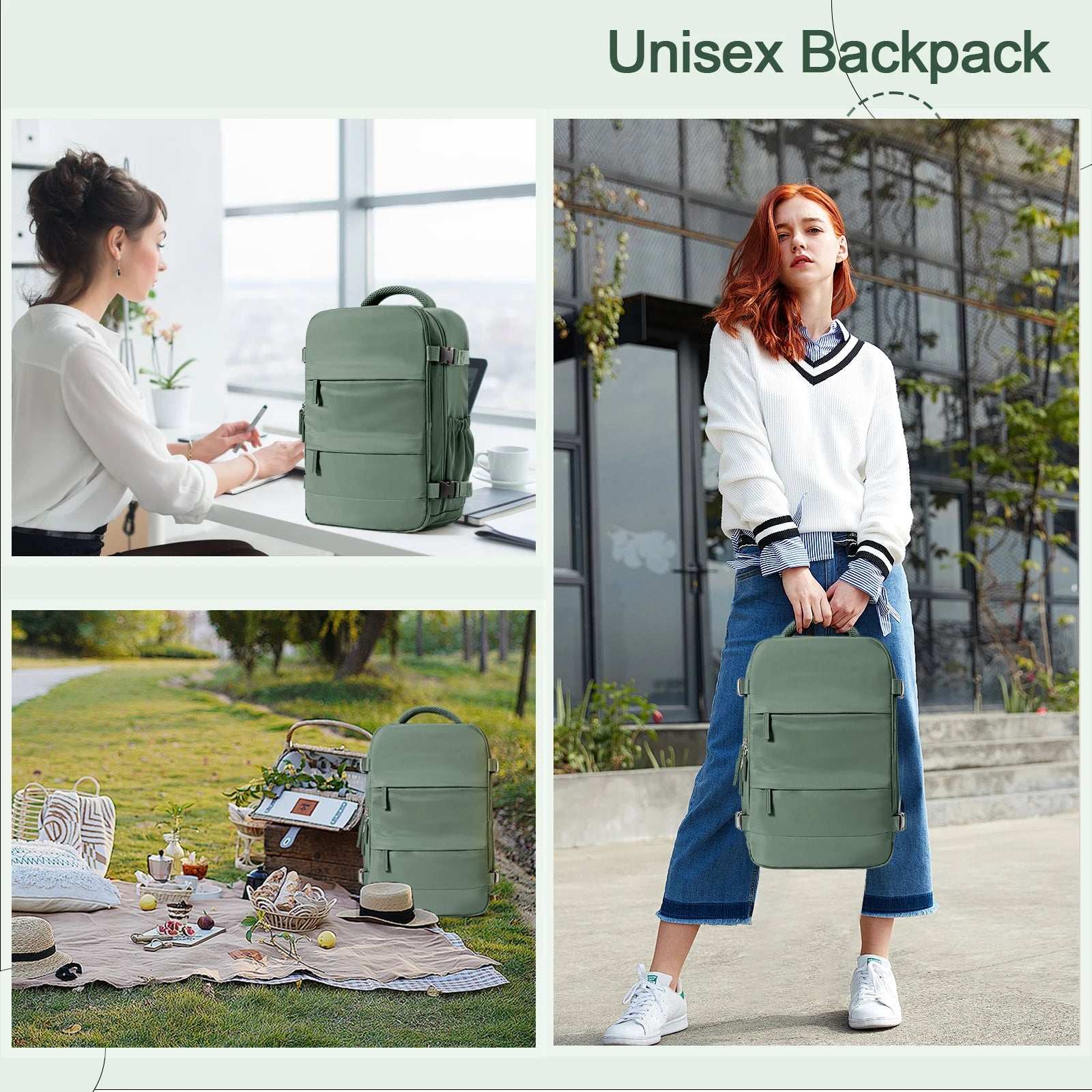 Ryanair Backpack 40x20x25 Cabin Bag Travel Backpack for Men Women Hand Luggage Leisure Laptop Backpack