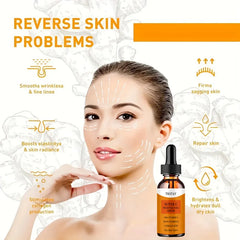 20% Vitamin C contains Vitamin E to reduce fine lines, moisturize, and brighten skin tone