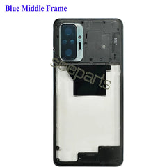 NEW For Xiaomi Redmi Note 10 Pro Battery Cover Back Cover Glass Panel Rear Housing Door Case For Redmi Note 10 Pro Middle Frame