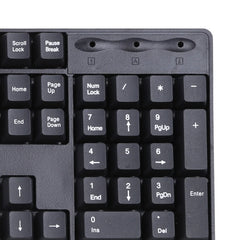 لوحة مفاتيح USB روسية إنجليزية لوحة مفاتيح كاملة الحجم للكمبيوتر/سطح المكتب/الكمبيوتر الشخصي/الكمبيوتر المحمول/السطح المكتب/وغيرها