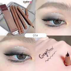 Gege Bear Liquid Eyeliner Pen Waterproof, Smudge-proof, Fast and Precise Makeup, Quick and Smooth Drying
