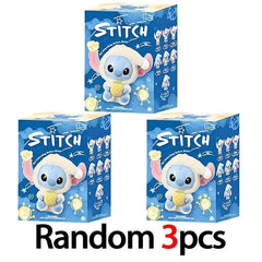 15CM New Stitch Eat Something Before Sleep Series Blind Box Plush Dolls Pendant Cute Doll Ornament Mystery Box Surprise Toy Gift