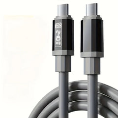 240W 1.5m Fast Charging USB Type-C To Type-C Cable with Real-Time Power Display for Huawei, Xiaomi, Samsung, OPPO, VIVO