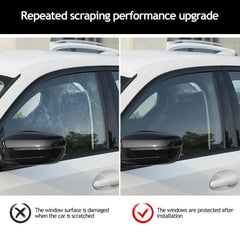 50x3m Car Windshield Sun Visor Strip Tint Film Front Glass VLT 1%-50% Sun Shade Window Film Decal Car UV Protector Foils Stickes
