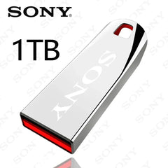 محرك أقراص فلاش USB 3.0 أصلي من سوني بسعة 2 تيرابايت، محرك أقراص محمول معدني عالي السرعة بسعة 1 تيرابايت و32 جيجابايت، محرك أقراص USB محمول مقاوم للماء