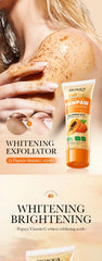 Papaya Vitamin C Whitening Exfoliating Scrub Moisturizing Deep Cleaning Scrub Gel Smoothing Nourishing Skin Summer