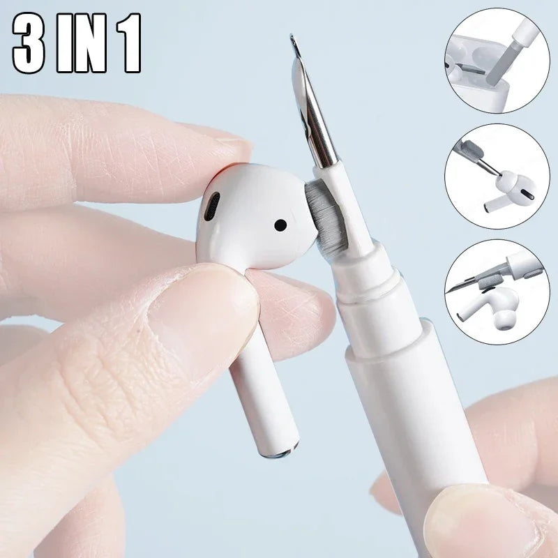Cleaner Kit Set  Earphones Cleaning Pen for Airpods 3 Pro Case iphone 13 Brush Headsets Cleaners Earbuds Cleaning Tools