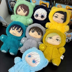 New Genuine Kawaii Jujutsu Kaisen 2 Cat Ear Plushie Series Blind Box Mystery Box Anime Toy Room Decoration Collect Festvial Gift