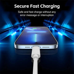 كابل USB أصلي بقوة 30 وات لأجهزة Apple iPhone 14 13 12 11 Pro Max 7 8 Plus XS XR شحن سريع USB C إلى كابل iOS ملحقات شاحن