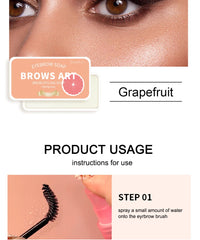 Eyebrow styling cream Three-dimensional and long-lasting transparent eyebrow cream eyebrow glue eyebrow soap eyebrow wax