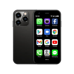 هاتف SOYES XS15 صغير الحجم فائق النحافة بشاشة 3.0 بوصة وذاكرة وصول عشوائي 2 جيجابايت وذاكرة قراءة فقط 16 جيجابايت ونظام تشغيل أندرويد 8.1 وشريحتي اتصال وبطاقة ذاكرة 3G وبطارية 1000 مللي أمبير في الساعة وواي فاي ونظام تحديد المواقع العالمي (GPS)