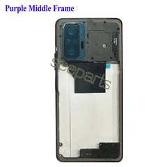 NEW For Xiaomi Redmi Note 10 Pro Battery Cover Back Cover Glass Panel Rear Housing Door Case For Redmi Note 10 Pro Middle Frame