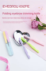 Eyebrow Razor Sturdy Perfect For Beginners Precise Grooming Versatile Tool Suitable For Both Men And Women Sharp Blade Compact