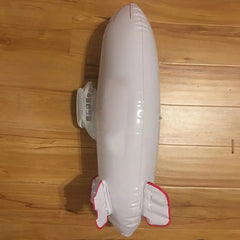 Airship Model PVC Inflatable Airship Model Spaceship Toys for Kid Children Birthday Gift Inflatable Summer Outdoor Funny Toys